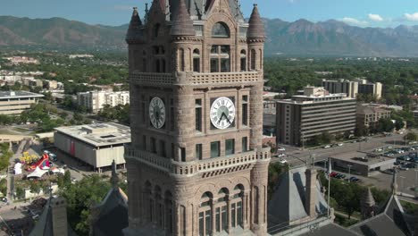 awesome orbit close shoot from the salt lake city and county building