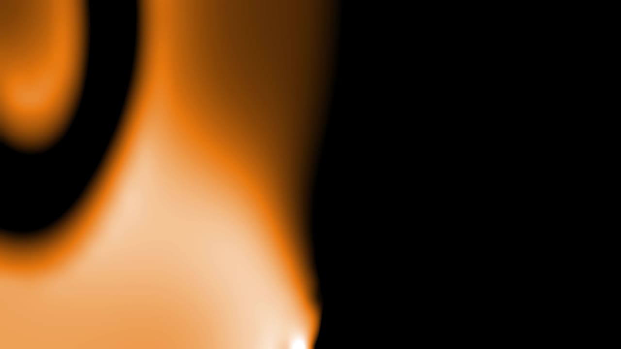 llama de fuego roja naranja amarilla digital en fondo abstracto