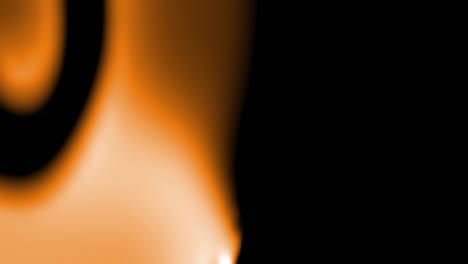 digital red orange yellow fire flame on abstract background