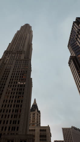 tall buildings in a city