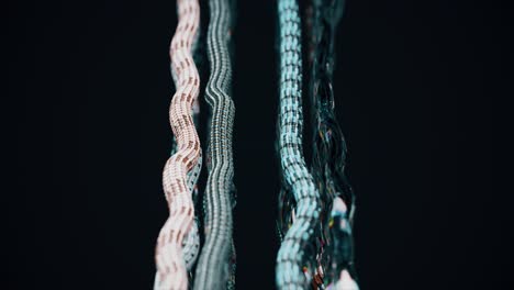 cables retorcidos abstractos