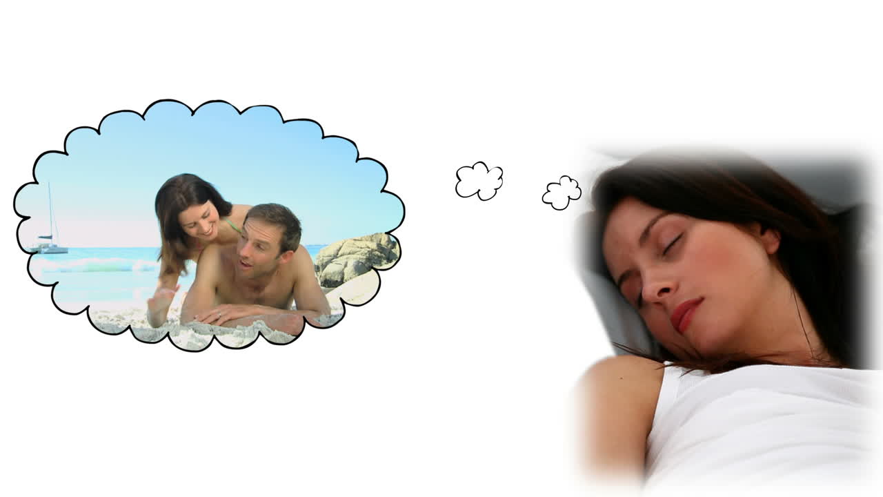 휴가를 꿈꾸는 여자