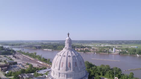 experience the architectural beauty of the capitol and its surroundings with stunning drone visuals.