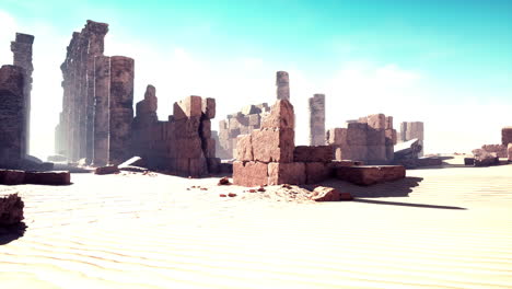 ancient desert ruins