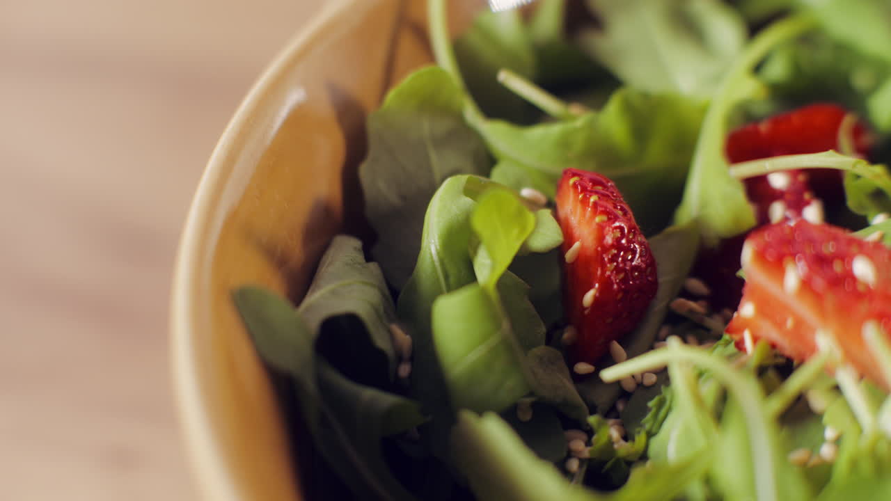 Strawberry Arugula Salad