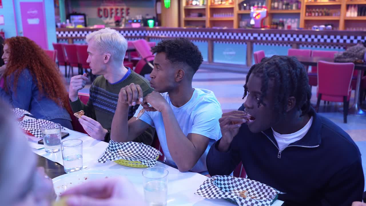 Eating Nachos with Friends