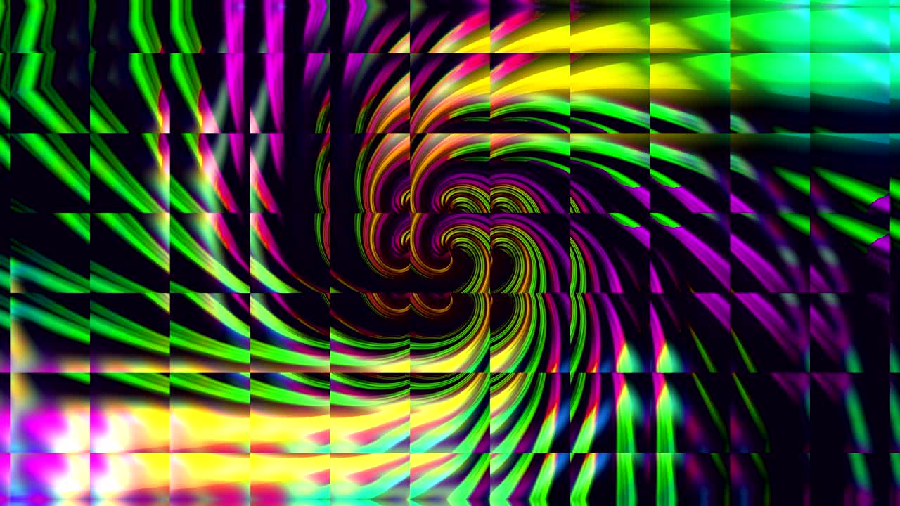 caleidoscopio de ojo de mosca