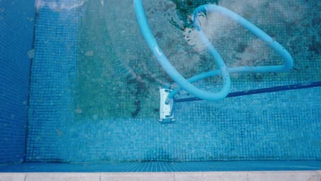 cleaning a pool