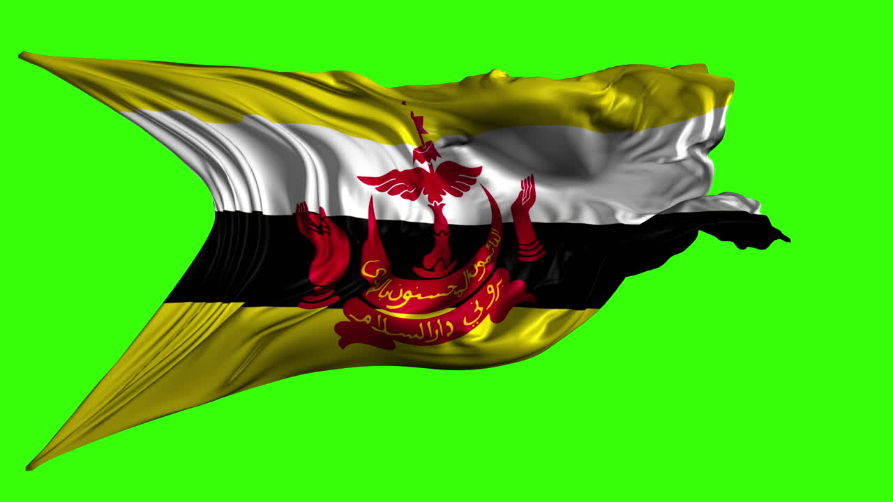 флаг брунея