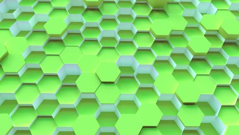 tecnología de movimiento de fondo de patrón hexagonal