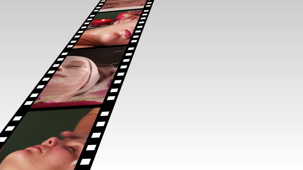 스파 휴식 hd 영상 몬태지 3