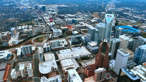 dense urban landscape of modern metropolis. aerial perspective on the vast panorama of chicago, illinois, usa