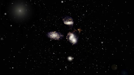 wide field video of stephan's quintet