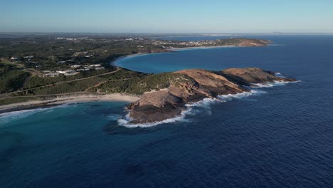 Blue-Heaven-Beach-Y-Salon-Beach-En-El-Oeste-De-Australia-Al-Atardecer