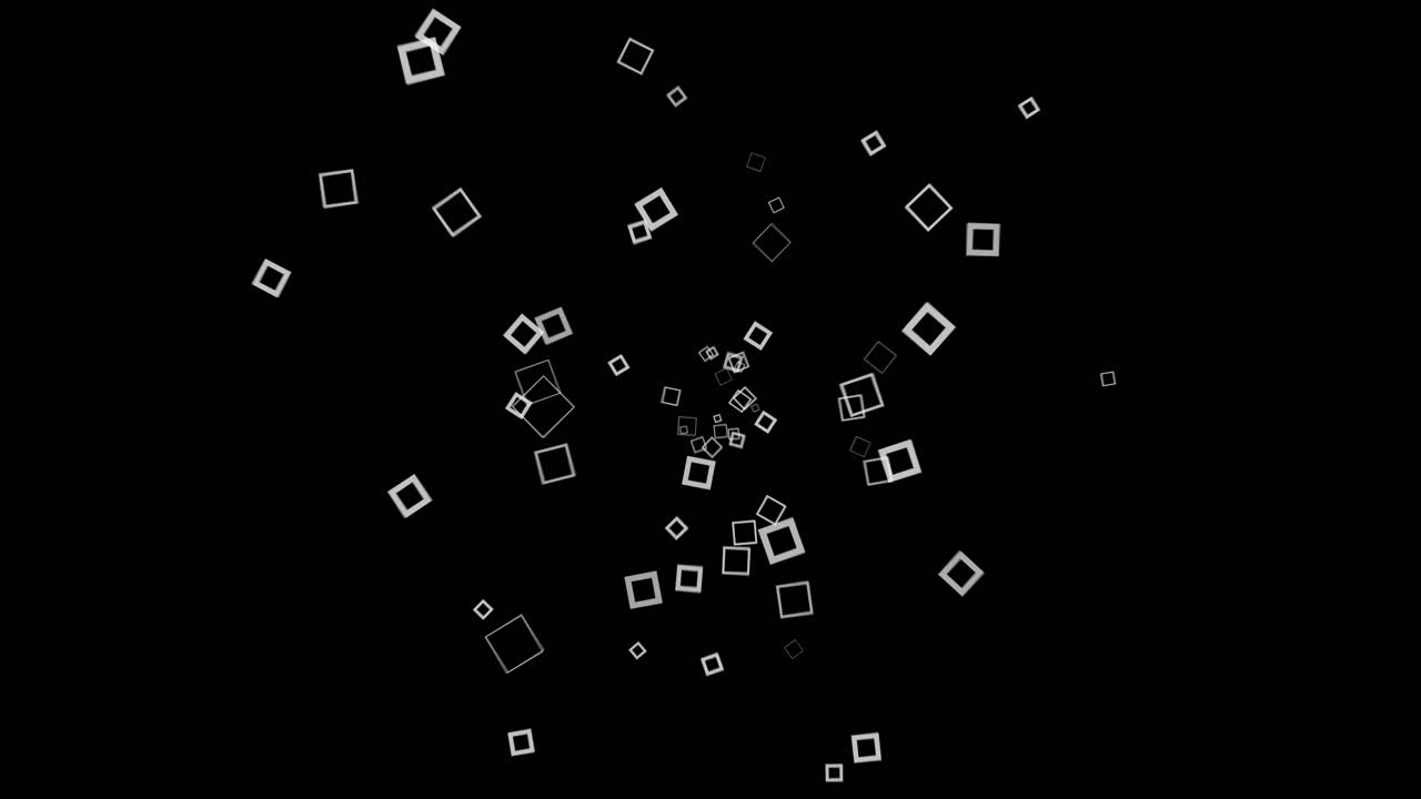 Abstract Geometric Pattern of Squares