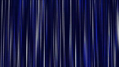 abstract background with moving glowing dots. technology background. big data digital code. futuristic dots background. 3d rendering. seamless loop. 4k
