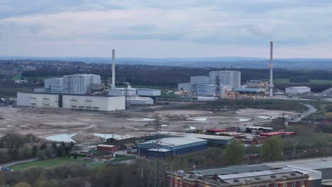 enfinium ferrybridge uk decarbonisation power stations drone,aerial