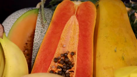 a vibrant assortment of fresh fruits