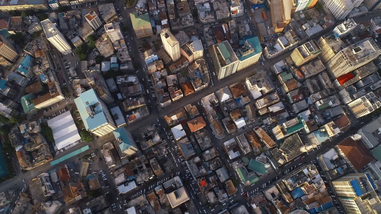 다르 시티, 탄자니아의 조감도