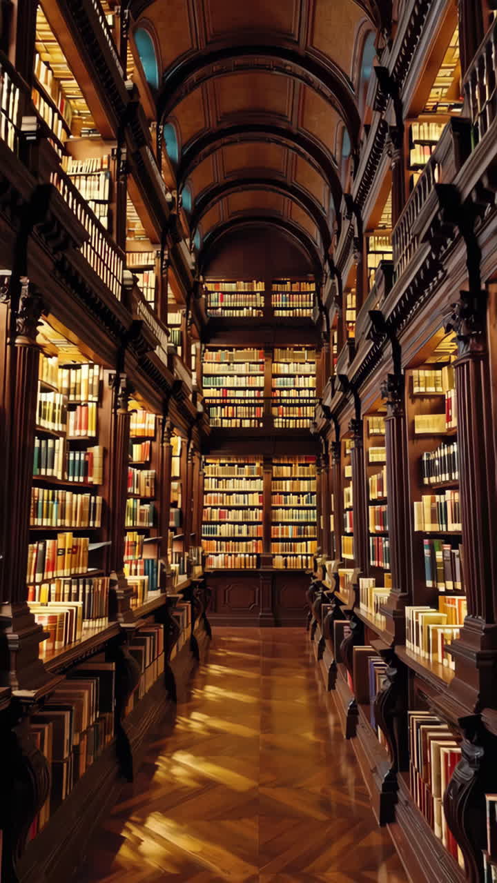 Grand Library Interior