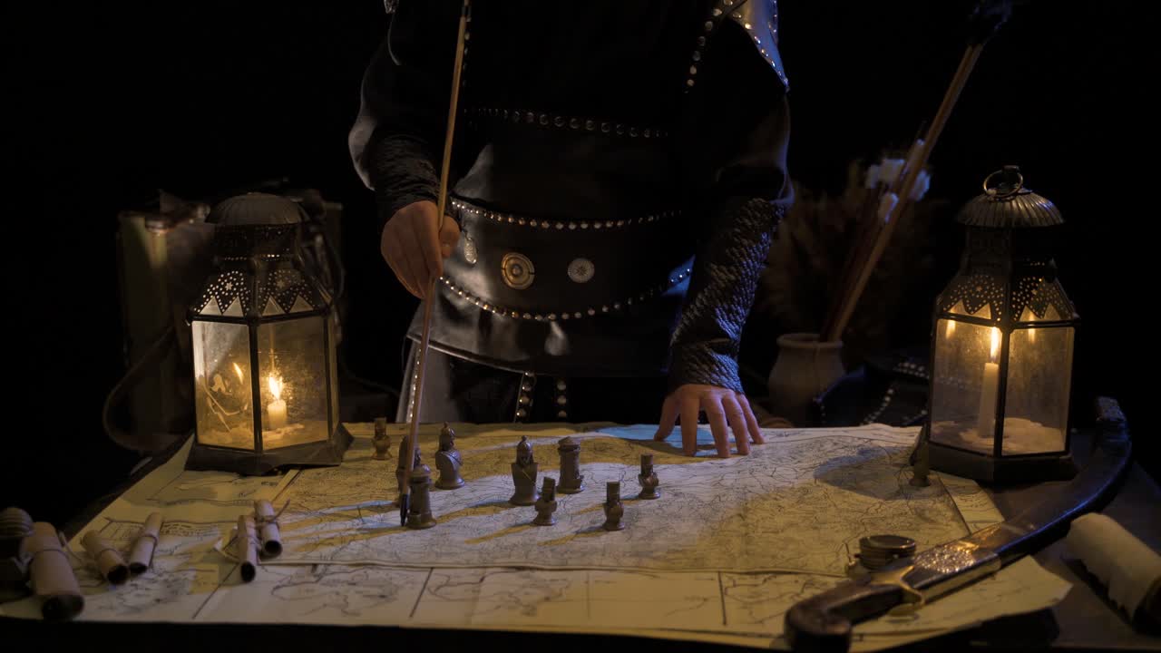 중세 시대의 전쟁 전 분석, 전투 전술 개발.