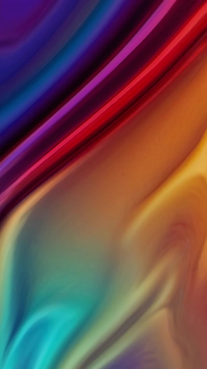 Abstract Liquid Color Swirls with Vibrant Iridescent Gradient Motion Background