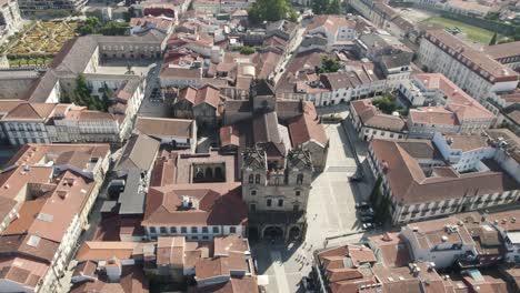 Fassade-Der-Kathedrale-Von-Braga