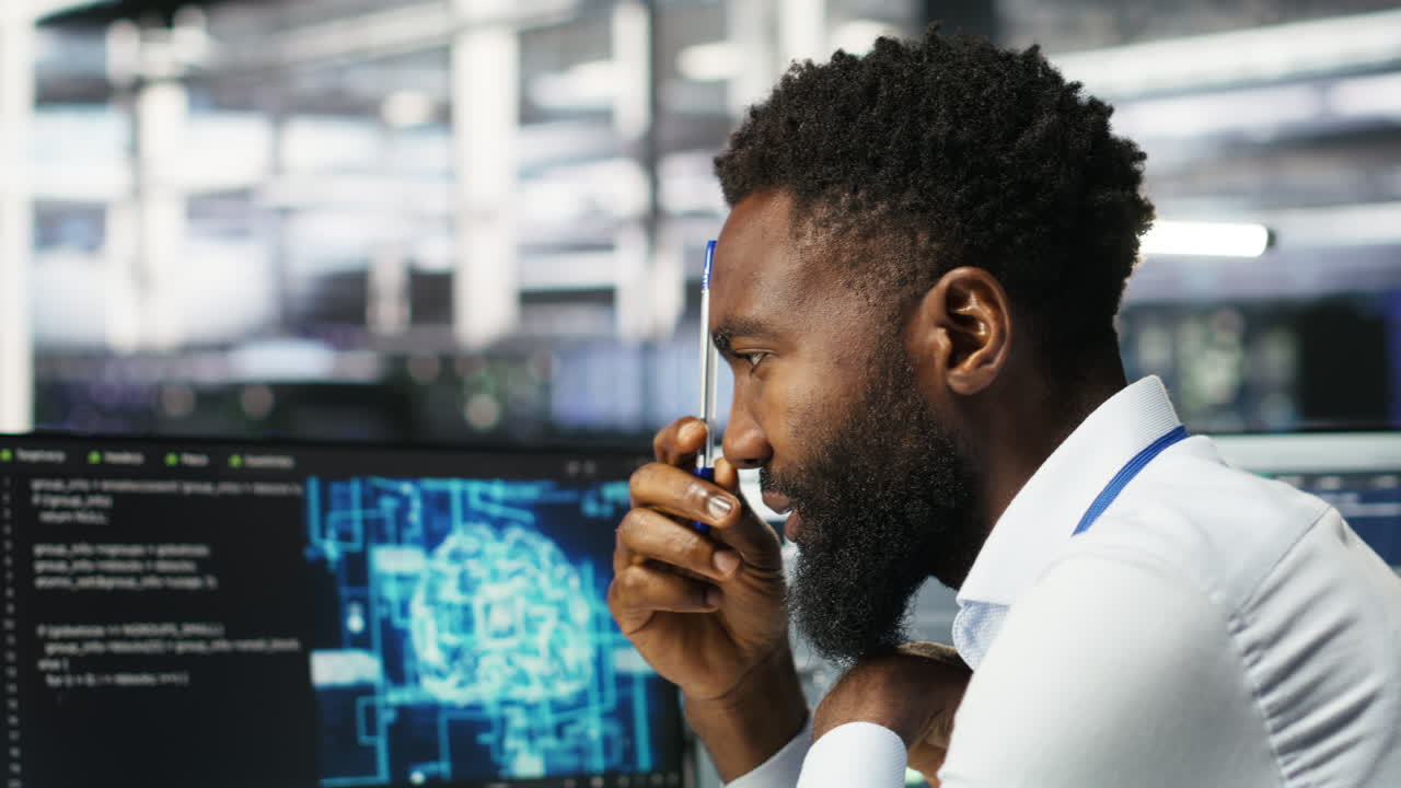 Data center programmer uses neural networks node tree program to identify issues