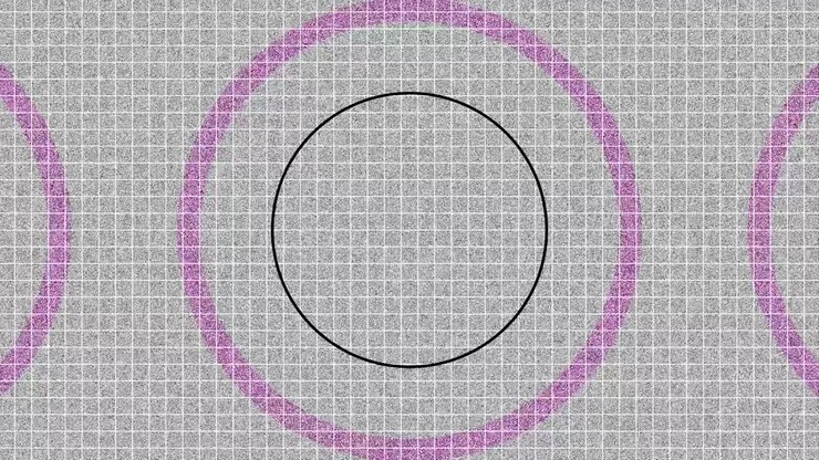 Abstrakt baggrundsgitter med cirkler Version A 31