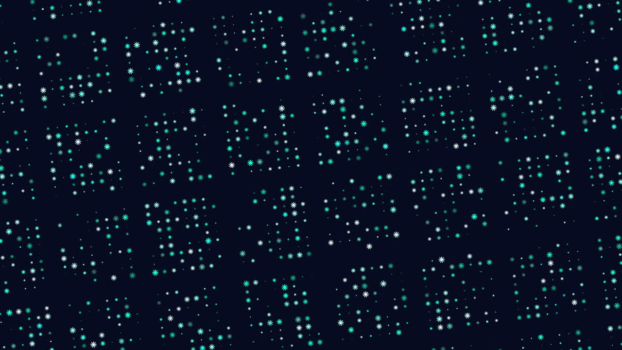 A mesmerizing grid pattern of green dots on a dark background, creating a visually striking and harmonious design through repetitive arrangement