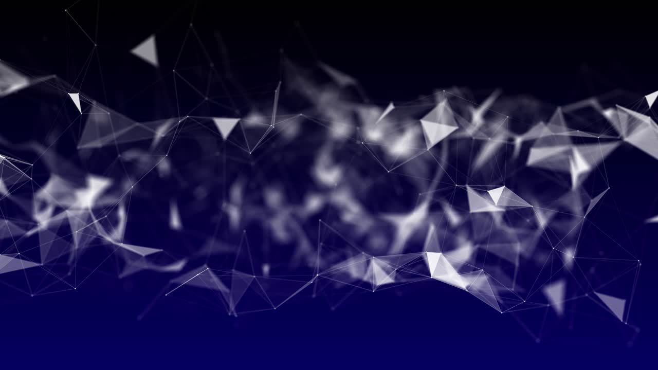 3d plexus lines with triangular shapes network technology background with connected dots lines