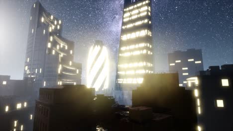 city-skyscrapes-at-night