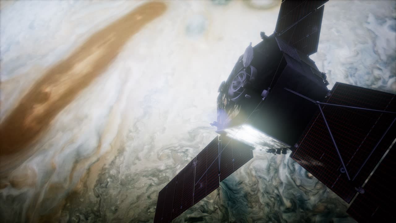 목성 주위를 도는 주노 위성