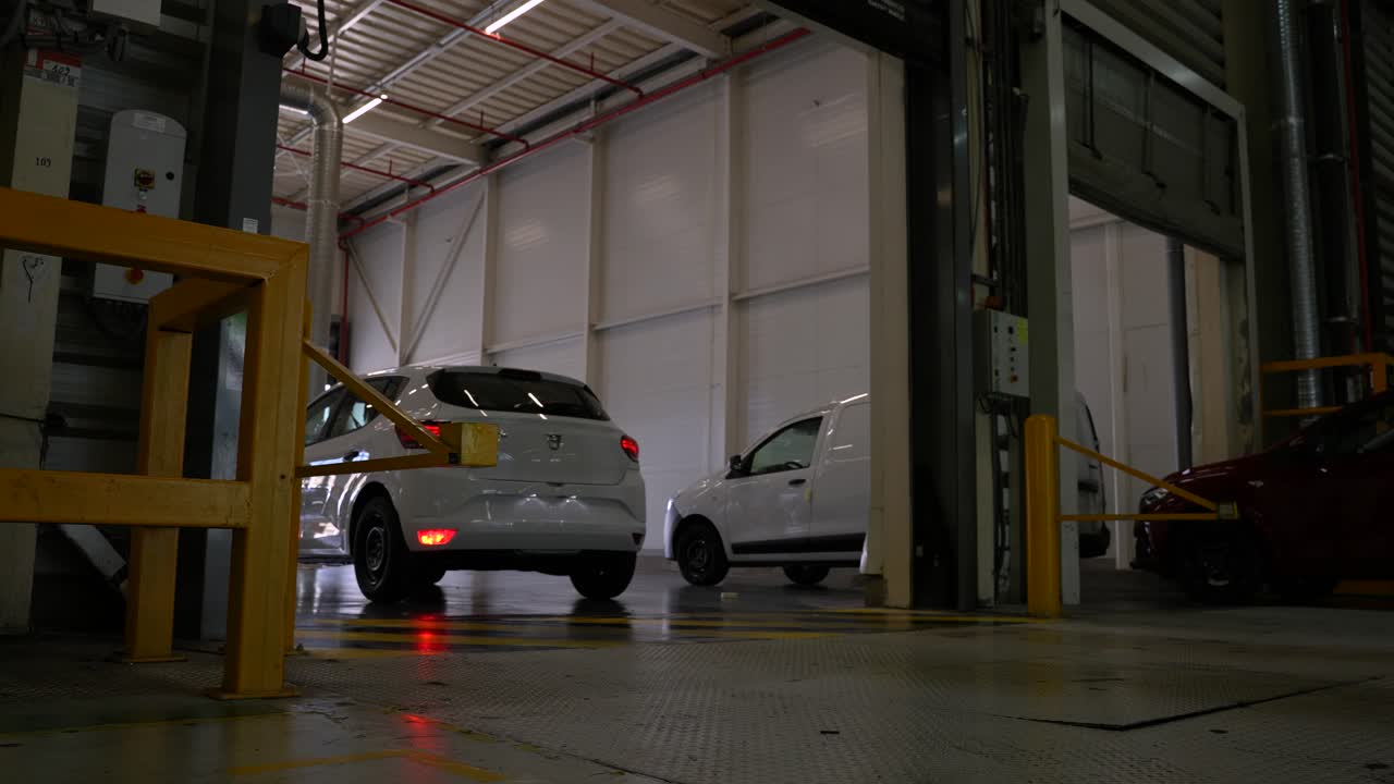 Dacia Sandero straight out of the factory