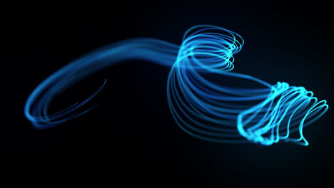 futuristic-optical-fiber-particle-lines-Flowing-or-moving-effect-abstract-loop-animation-on-black-background