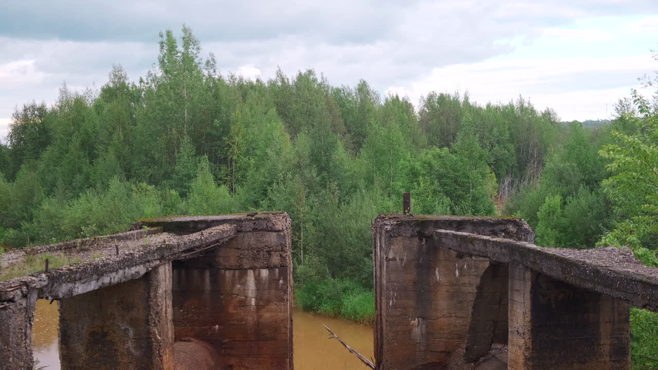 Abandoned Dam in the Forest