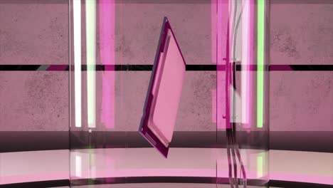 cpu in a glass enclosure