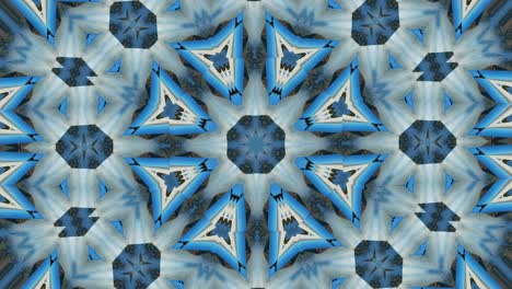 fondos de decoración coloridos patrones simétricos caleidoscopio botánico mandala geometría papel pintado - multicolor fractal animación tribal vector ilustración