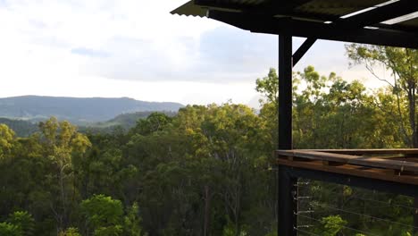 lapso de tiempo de una vista panorámica y cambio de luz