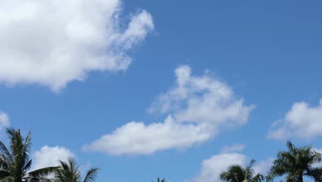 4k lapse de tiempo, hermoso movimiento de nubes