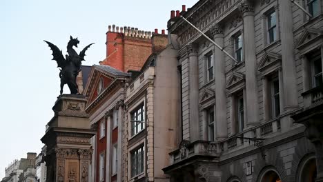 temple bar memorial, london, united kingdom