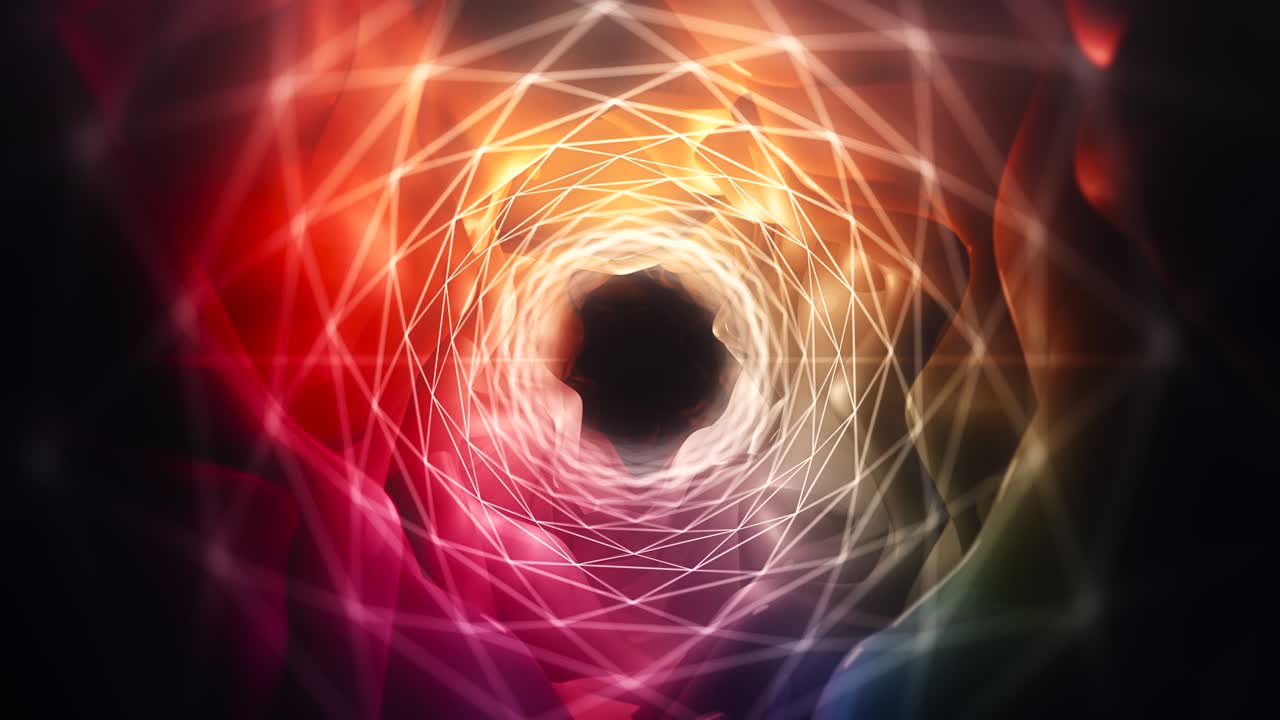 bucle de animación de fondo fluido abstracto