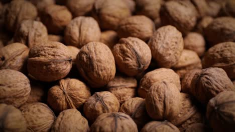 walnuts background (looping)