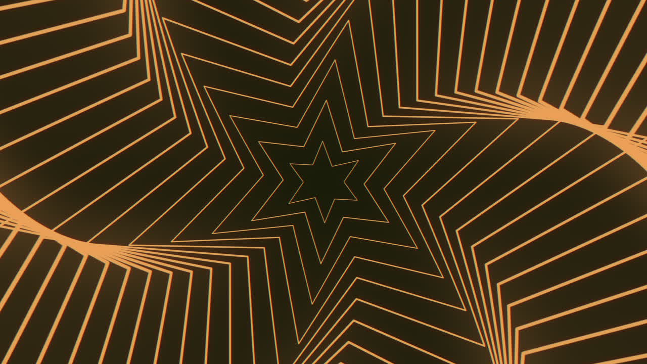 생동감 넘치는 오렌지 색조 의 추상적 인 나선형 패턴