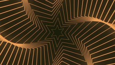 abstract spiral pattern in vibrant orange shades