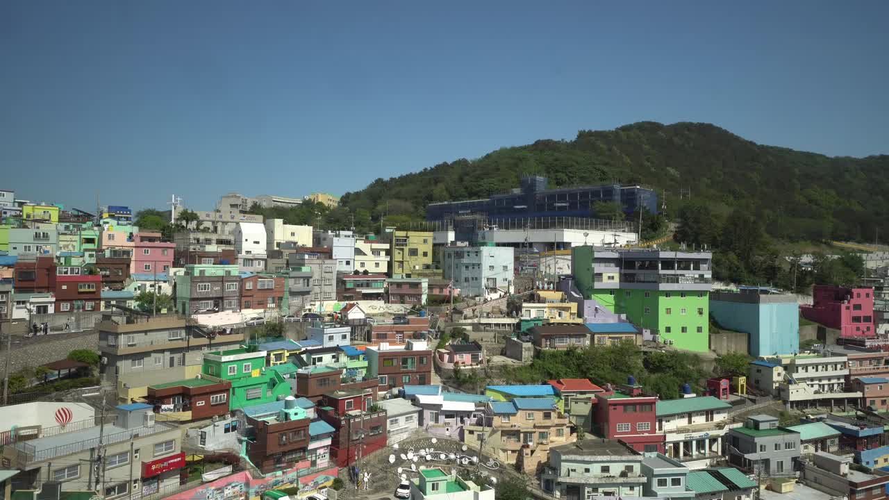 Hillside in Busan, South Korea