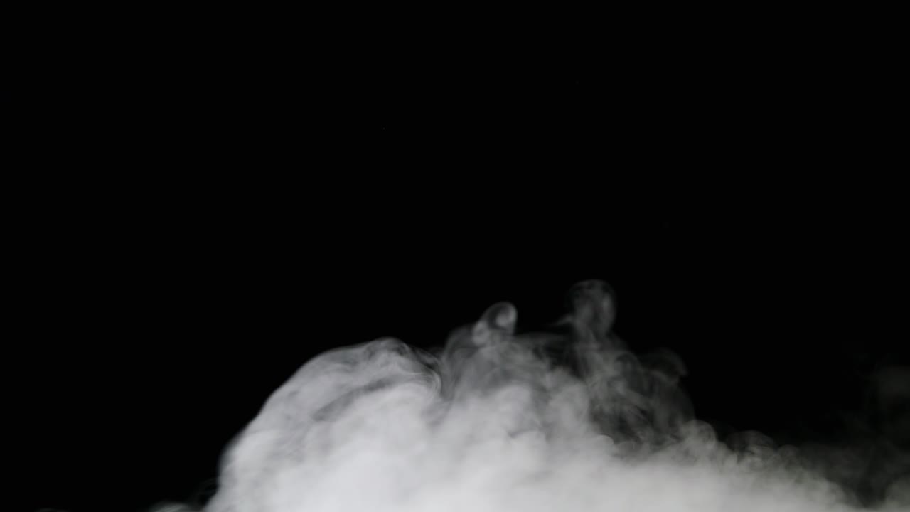 고립된 안개 또는 연기