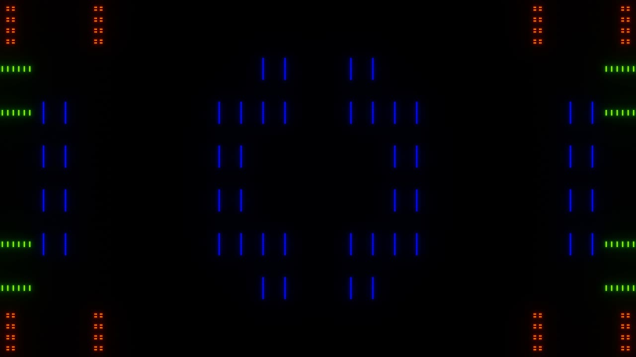 animación de píxeles pulsantes de un fondo abstracto