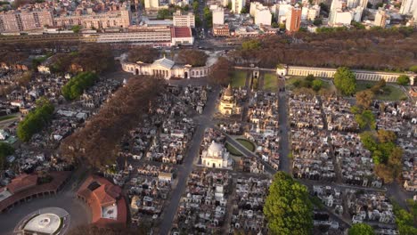 Cementerio-De-La-Chacarita-Or-National-Cemetery,-Buenos-Aires,-Argentine