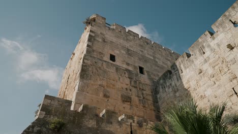 tower of david timelapse jerusalem, israel